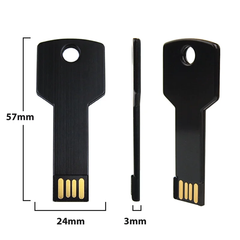 Usb флеш-накопитель 64 ГБ 32 16 8 4 металлический Pendrive2.0 более 10 шт. Бесплатная доставка