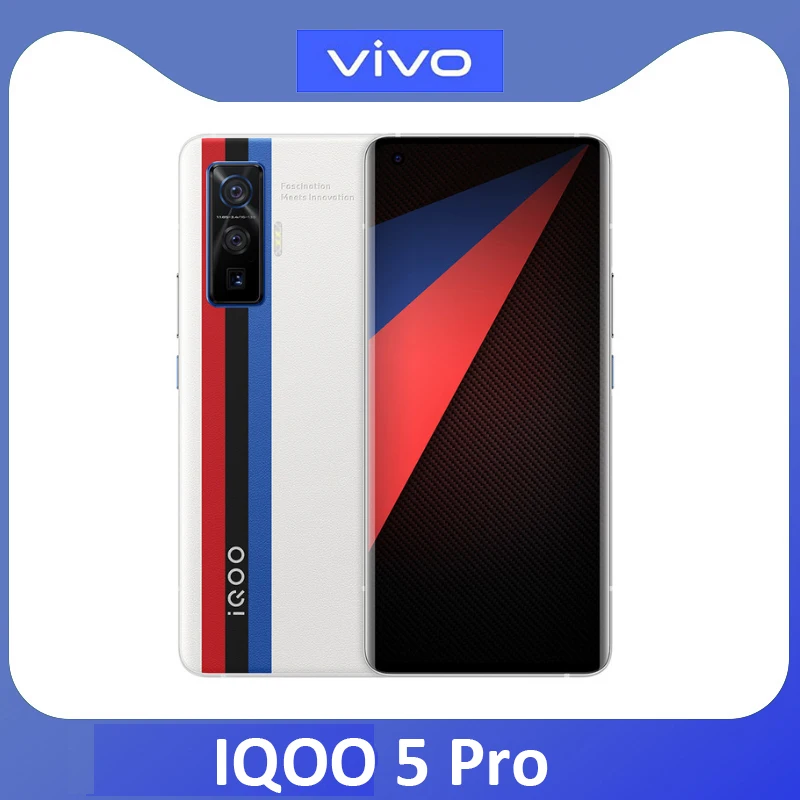 Смартфон vivo iQOO 5 Pro 8 + 256 ГБ 865 Вт 120 мАч 4000 Гц|Смартфоны| |