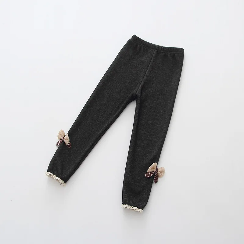 Детские леггинсы для девочек зимние штаны теплое нижнее белье маленьких