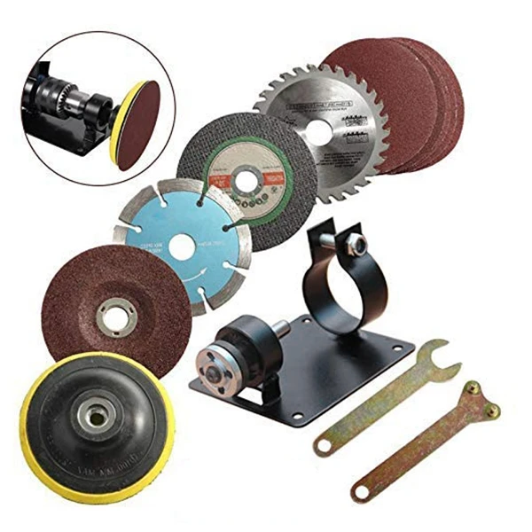 15 шт./компл. ручная дрель резка шлифовка подставка для сиденья набор кронштейн