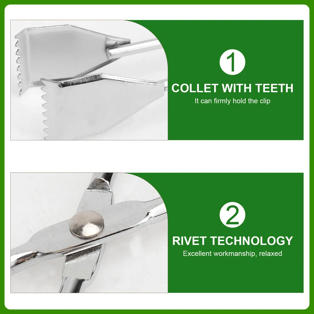 

Stainless Steel Pick Tool Long Garbage Clip Scissor Shape Portable Tongs Barbecue Accessories Outdoor Gadget (60cm)