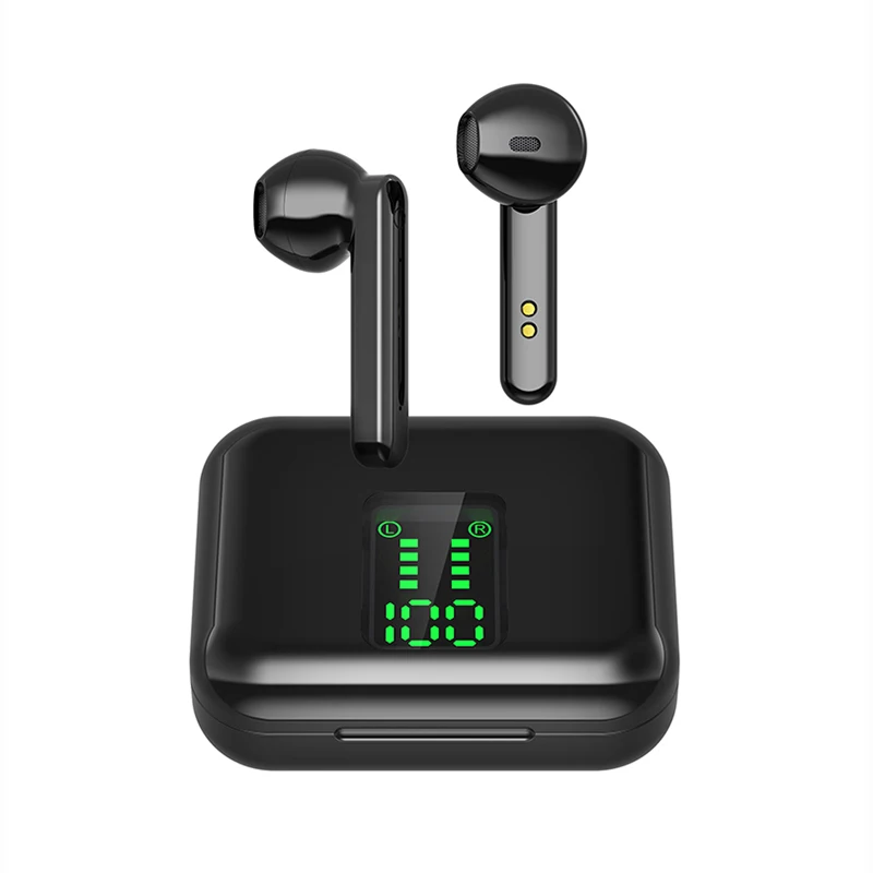 

TWS 5.0 Wireless Bluetooth Headset Stereo Earphones with Charging Case for xiaomi iphone huawei phone Earphones Pop-ups PK