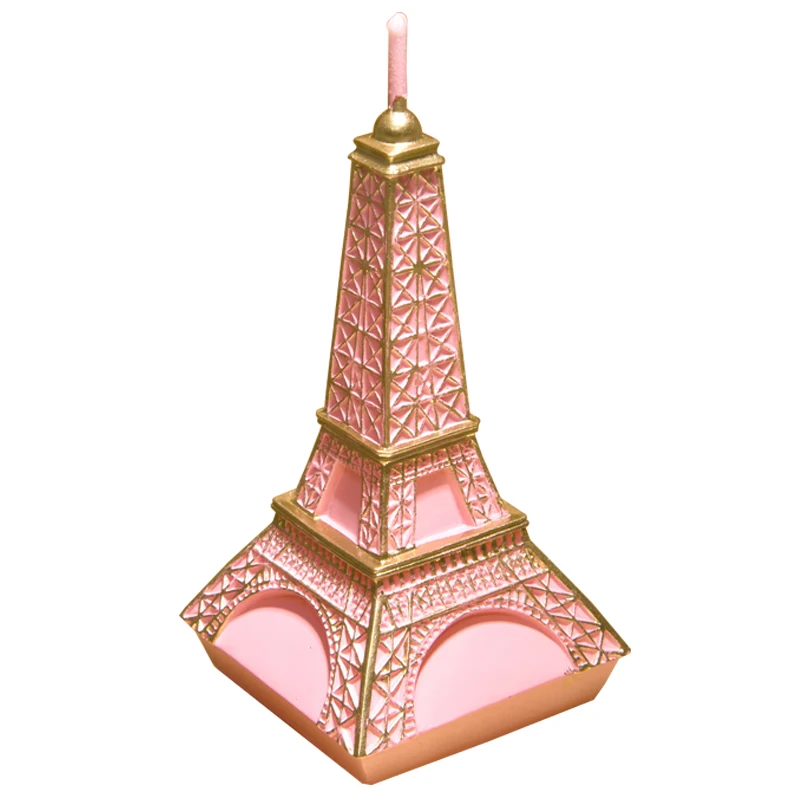 Eiffel Tower Candles In Gift Box Wedding Bridal Shower Party Favor Guest Present Novelty | Дом и сад