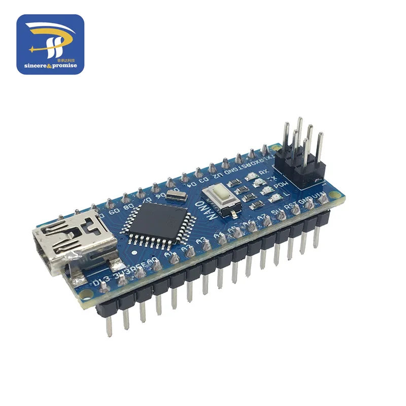 Мини ENC28J60 Ethernet щит V1.0 RJ45 веб-сервер модуль для Arduino Diy Kit совместимый Nano 3,0 CH340G - Цвет: NANO