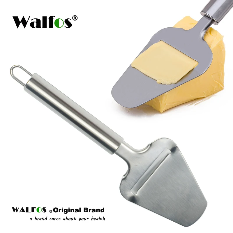 

WALFOS Food Grade Stainless Steel Cheese Slicer Cheese Grater Cake Cutter Butter Knife Cook Bakeware Tools