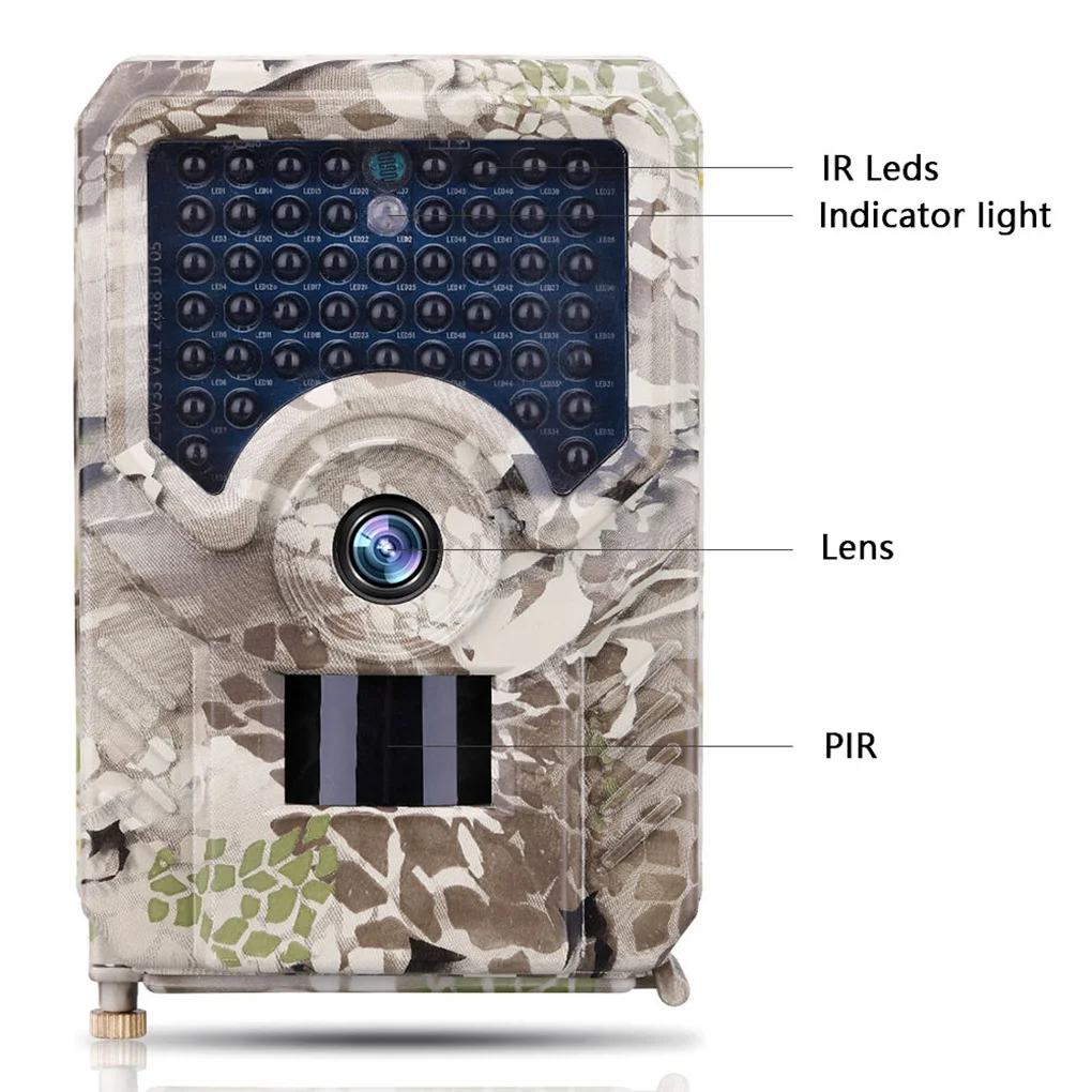 1080P Hunting Camera Waterproof Outdoor Sports Night View Quick Trigger Speed 120° Wide Angle PIR Sensors 12MP Trail | Спорт и