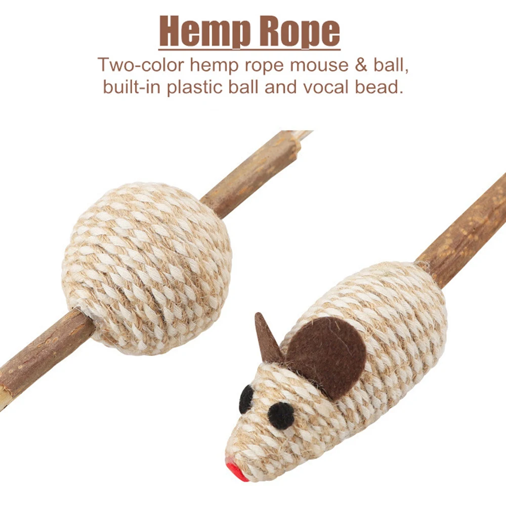 Pet Cat Toy Mouse Natural Catnip Funny Interactive Molar Toothpaste Stick Silvervine Hemp Rope Toys Ball Supplies | Дом и сад