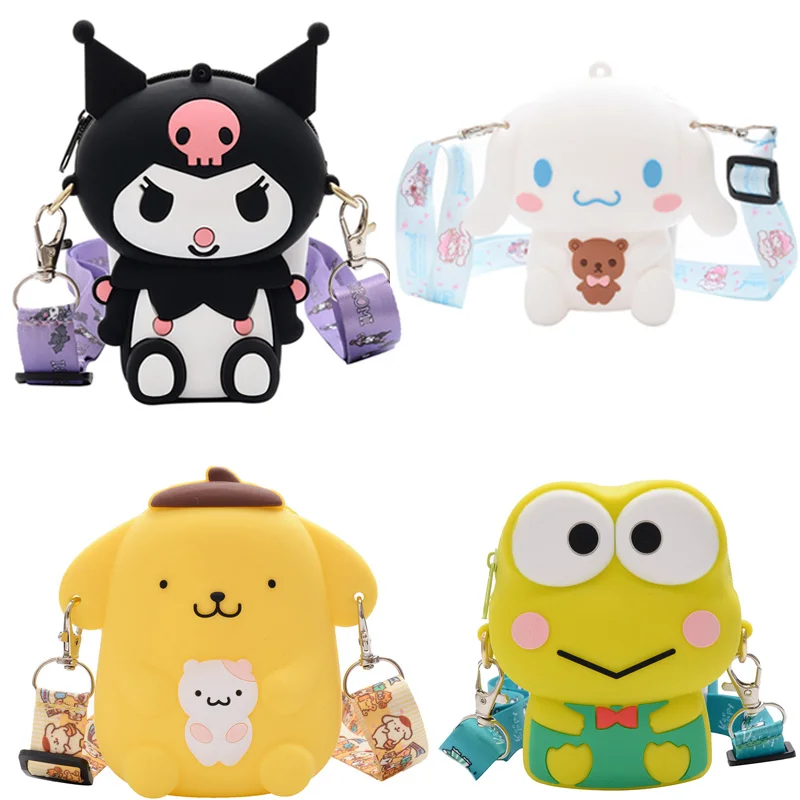 Клатч Kuromi Sanrio из силикагеля Hello Kitty аниме Моя Мелодия мультяшный Кошелек для монет