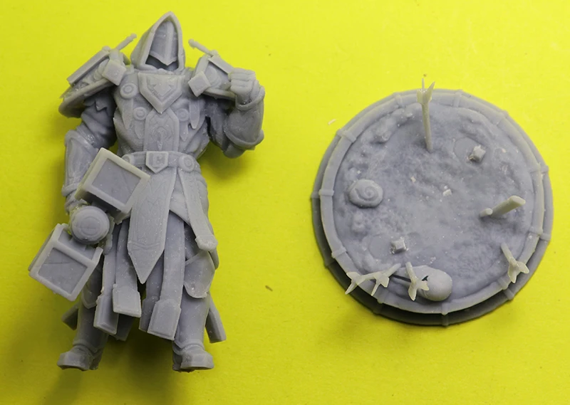 

1/24 75mm 1/32 56mm Resin Model Game Warcraft Soldier Figure Unpaint No Color RW-010