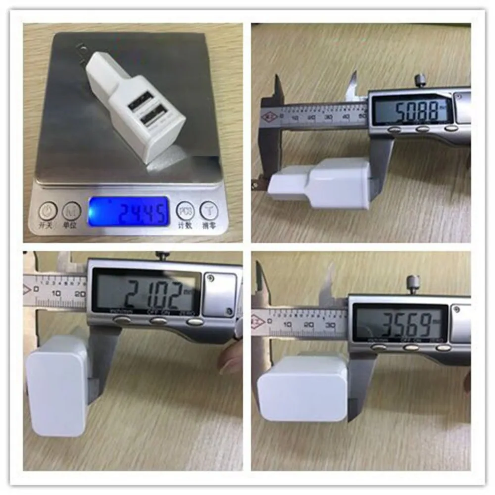 1А портативный двойной USB адаптер питания зарядное устройство для мобильного телефона электрическая розетка для путешествий смарт с соответствующим зарядным устройством адаптер для смартфона