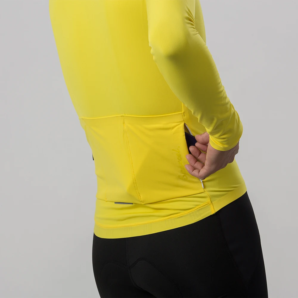 

The latest high-quality unisex professional aviation thermal velvet cycling jersey, long-sleeved winter brushed lining, using se