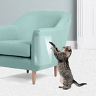 Скребок для кошек, прочная клейкая лента для мебели, дивана, защита от царапин, накладки-лапки для кошек