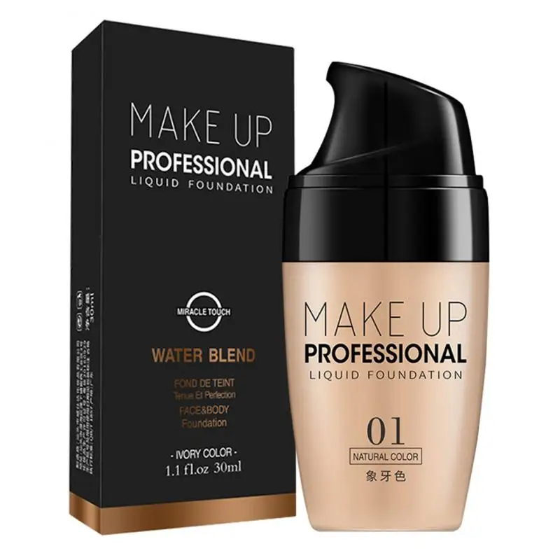 Face Foundation Cream Waterproof Long-lasting Concealer Liquid Professional Makeup Matte Base Make Up Cosmetics Maquiagem | Красота и