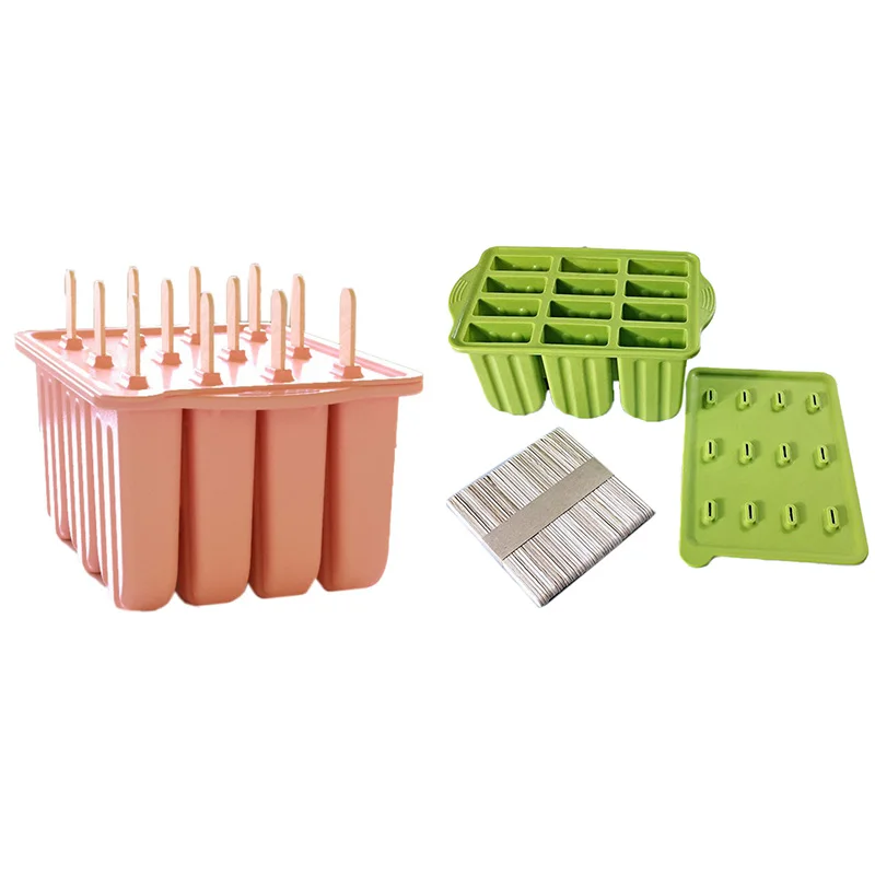 

Popsicle Molds Silicone Popsicle Molds Easy-Release Popsicle Maker Molds Homemade