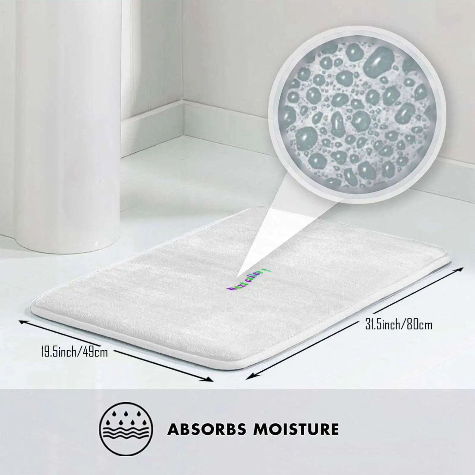 Удобный коврик с наклейкой на дверь Следующий звонок для ног Подростковый nextcall