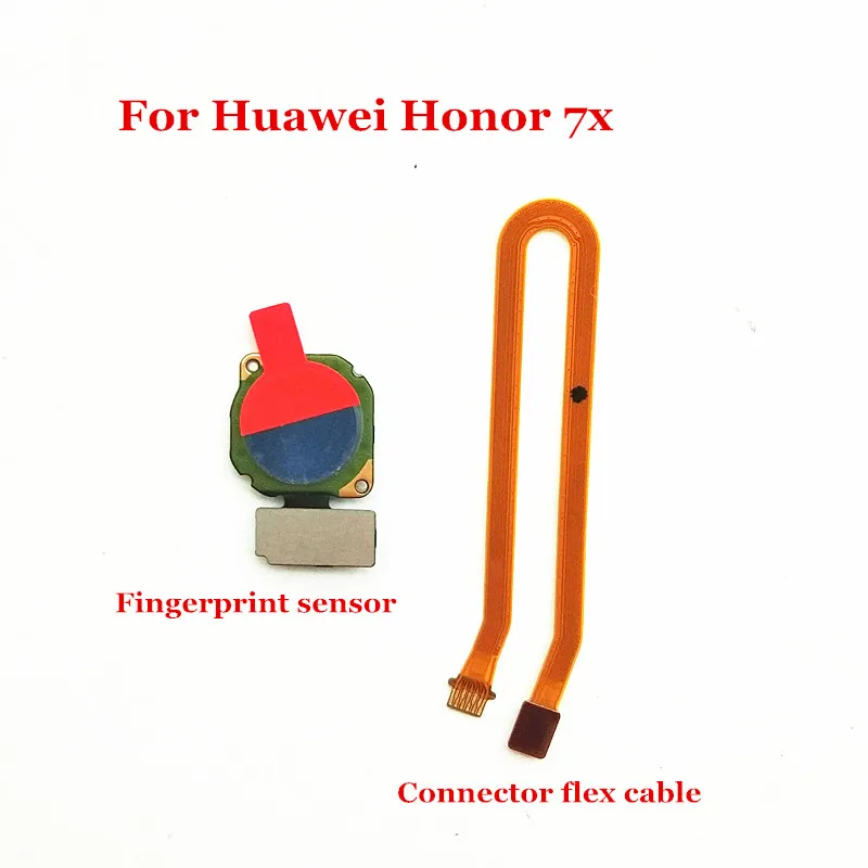

For Huawei Honor 7X Fingerprint Sensor Scanner Home Button Flex Cable Touch ID Connect Flex Cable Repair Parts for Honor 7x