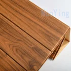 Обои 3D из пенополиэтилена и без запаха, самоклеящиеся панели сделай сам с текстурой древесины, настенные Стикеры для спальни, гостиной, 35 х35 см