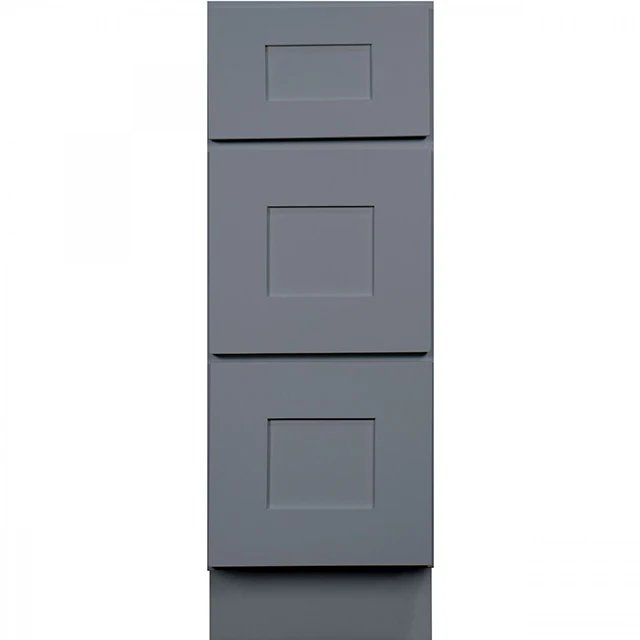 Доступный модульный Стандартный DB15 кухонный шкаф из цельного дерева|Кухонные