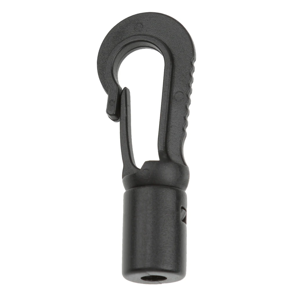 10 Pieces Kayak Lashing Hooks Plastic Bungee Hook Replacement End Snap Clip | Спорт и развлечения