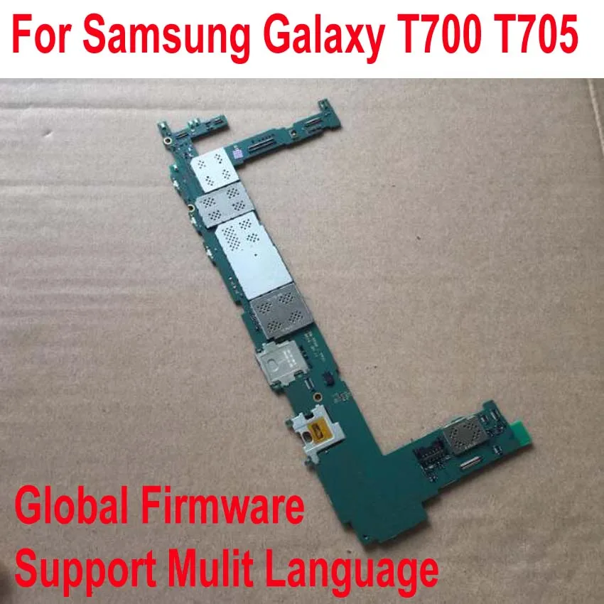 Оригинальная Рабочая глобальная прошивка материнская плата для Samsung Galaxy Tab S T700 T705