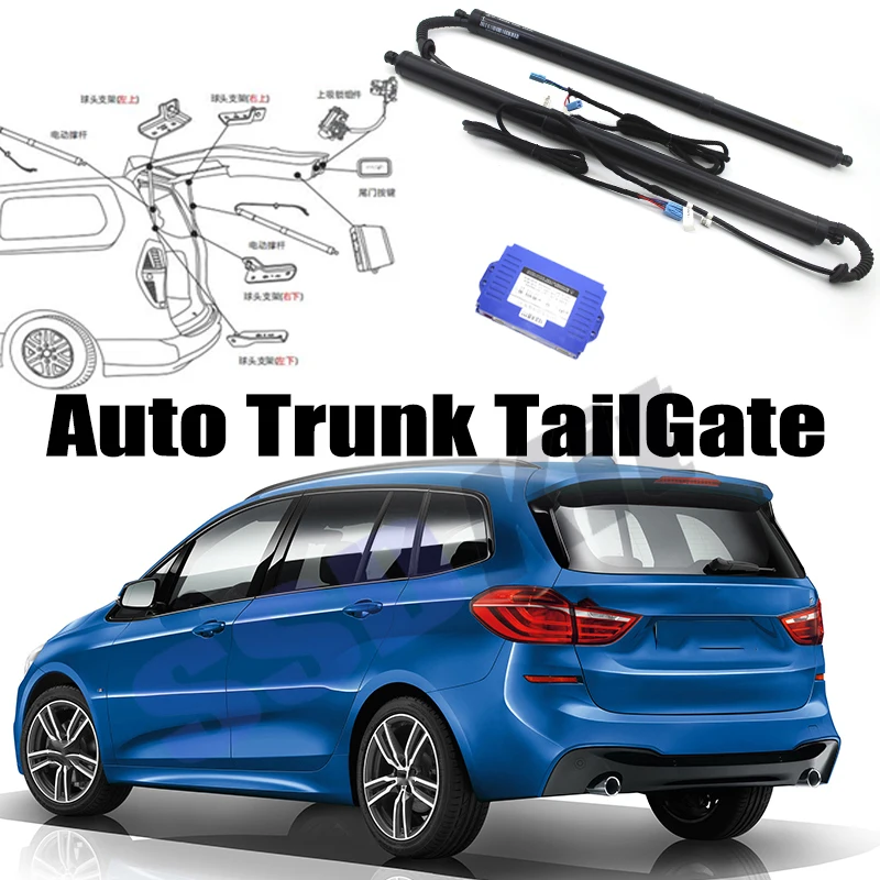 

Car Power Trunk Lift Electric Hatch Tailgate Tail gate Strut Auto Rear Door Actuator For BMW 2 AT GT F45 F46 2014~2021