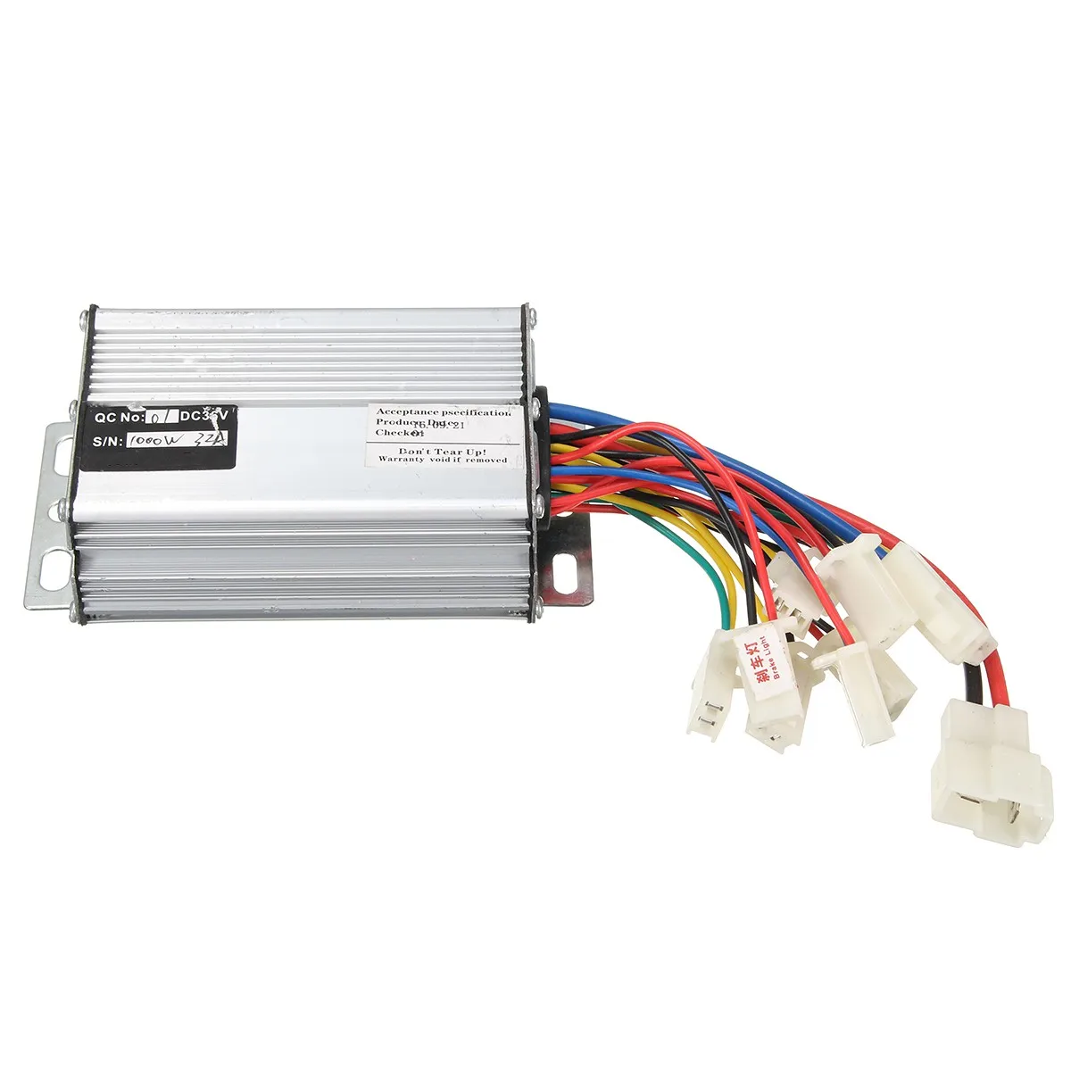 

36V 1000W Electric Bike Scooter Accessories Motor Brushed Controller & Throttle Twist Grip For Electric Scooter Bicycle Bike