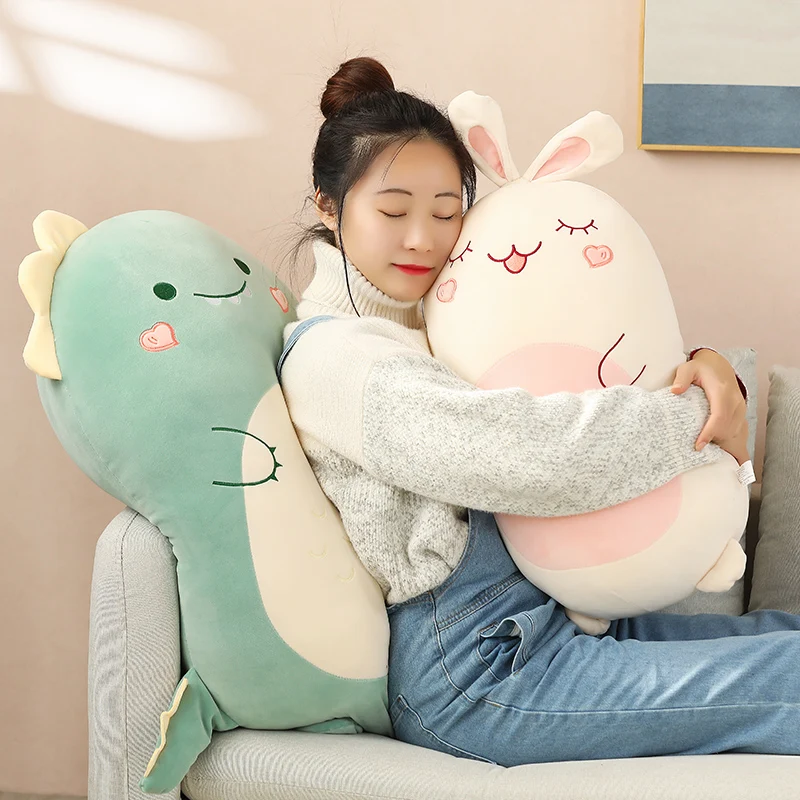 

Squishmallows Plush Toy Animal Kawaii Unicorn Dinosaur Lion Soft Big Pillow Buddy Stuffed Cushion Valentine's Gift For Kids Girl