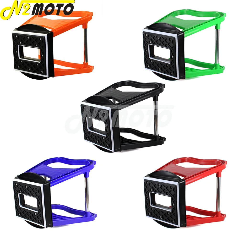 

Orange Dirt Bike Strong Repair Stand Motocross Enduro Rider Repair Holder for EXC XCF KLX CRM XR DRZ RMZ RM250 YZ WR
