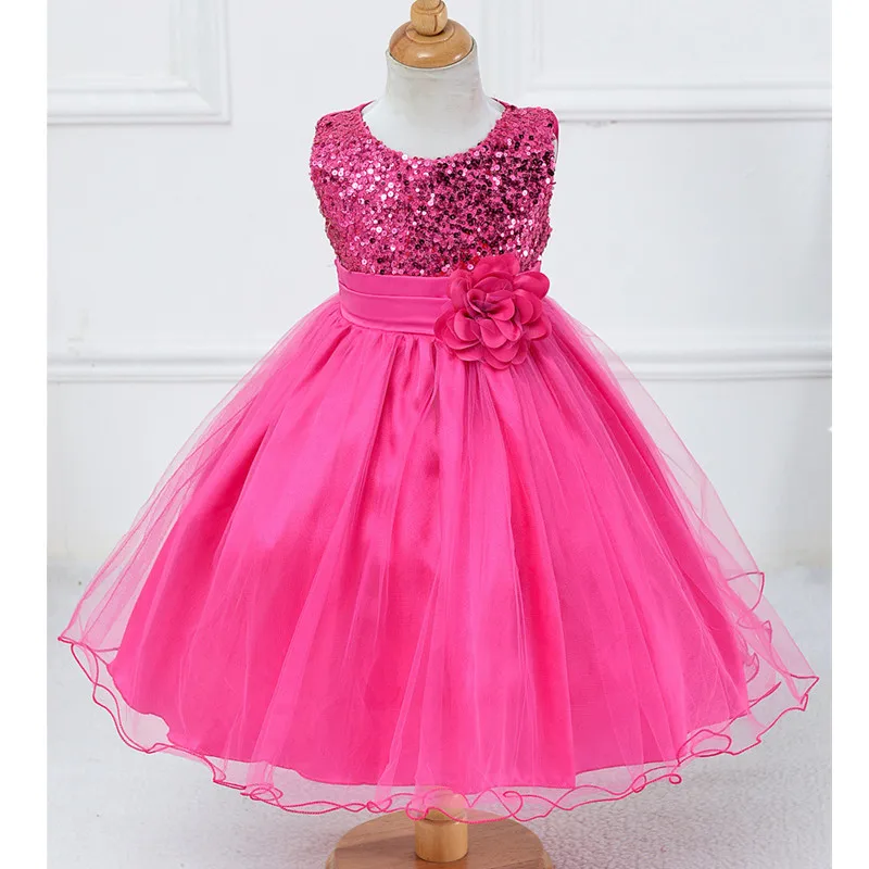 Платье для девочек на новый год с бантом От 3 до 10 лет | Детская одежда и обувь