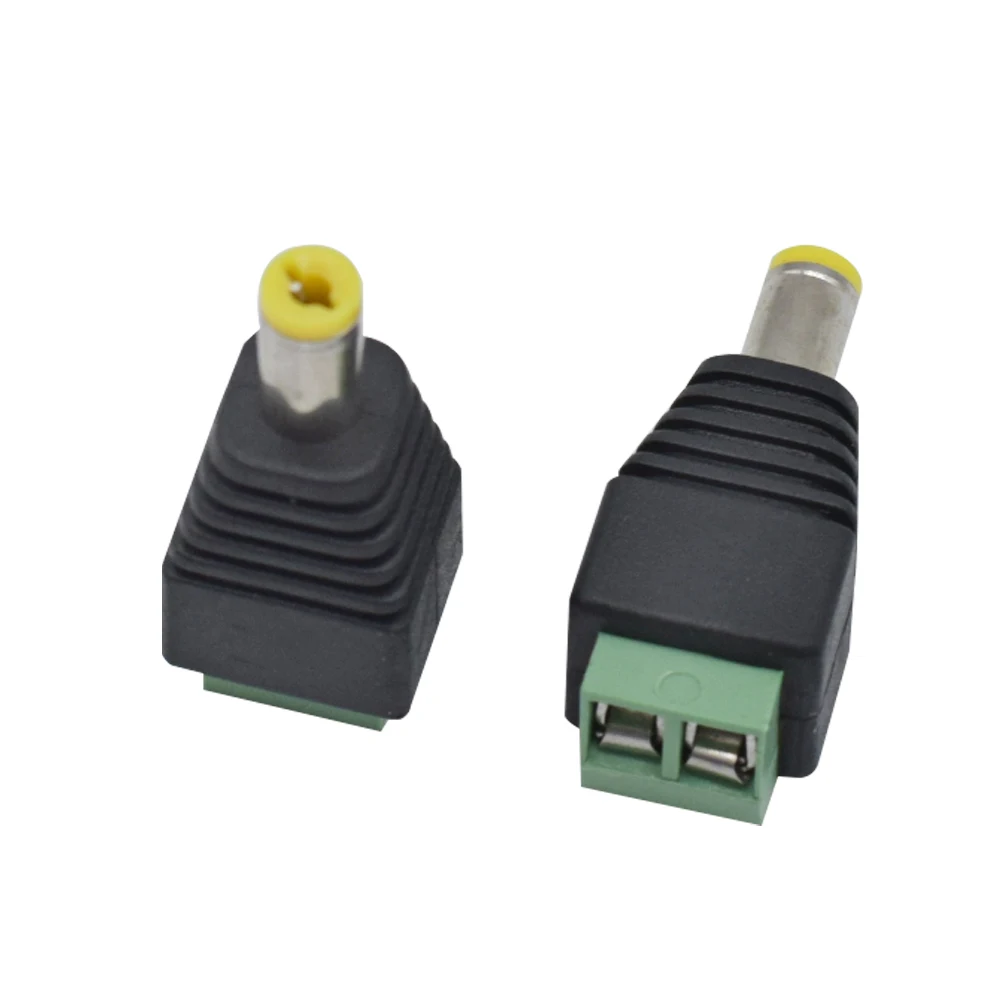 2/5/10 шт. гнездовой разъем питания постоянного тока и Штекерный проводной для