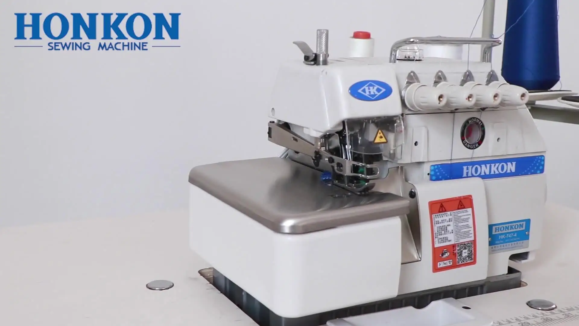 

High Speed Overlock Sewing HK-747-4D Direct Drive Industrial Sewing Machine