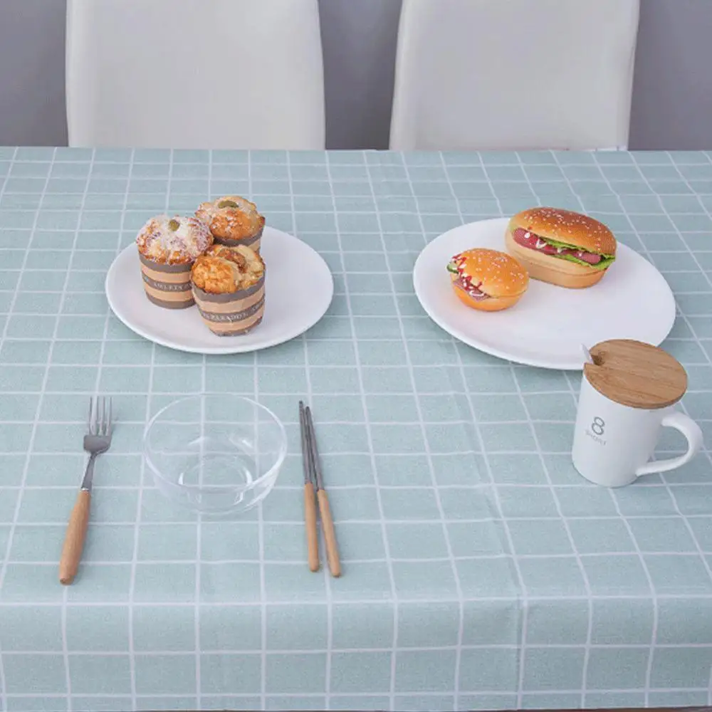 Одноразовая Пластиковая скатерть водонепроницаемая прямоугольная для стола