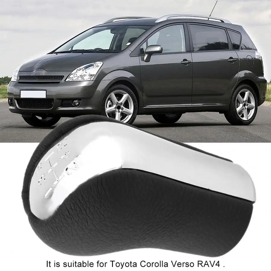 Головка автомобильного рычага переключения передач 5 скоростей для Toyota Corolla Verso