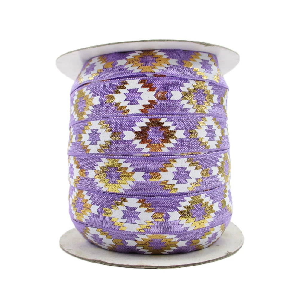 

David accessories 50 ярдов/рулон 5/8 ''16 мм Геометрическая печатная эластичная лента сделай сам бант сумка материал лента украшение дома, 50Yc7661