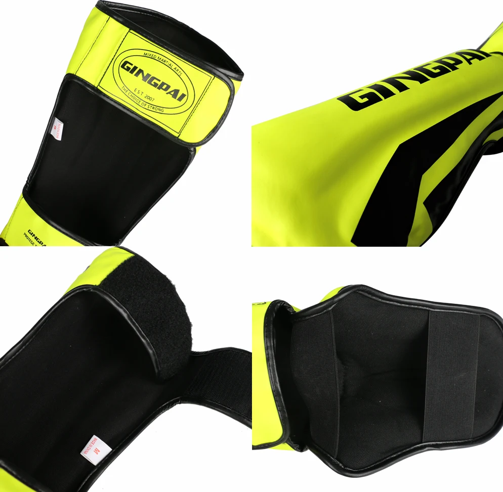

Colorful Karate Leggings Shin Guards Boxing Sanda Shin Protector Kickboxing Protect The Instep Fighting Training Ankle Guards