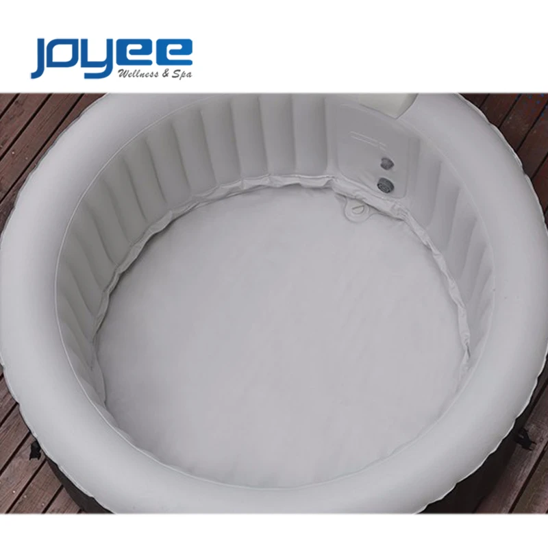 JOYEE 2 4 6 взрослая круглая аэрация портативный ленивый z spa открытый джакузи Мягкая