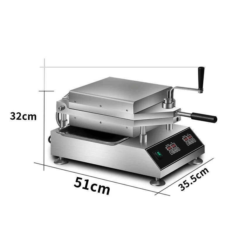 

EC-300 Seafood Crepe Pizza Making Machines Dry Baker Pancake Oven Non-stick Pancake Machine 220V Household Kitchen Cooking Tools