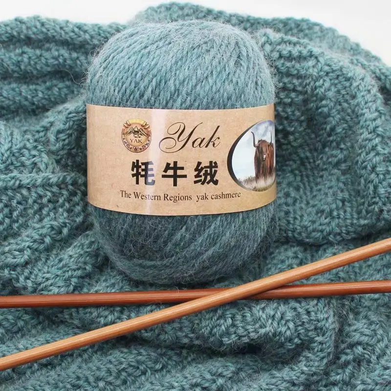 

100g Yak Cashmere Scarf Thread Hat Thread Bar Needle Ao Wool Hand Knitted Medium Thick Coat Vest Wool Yarn