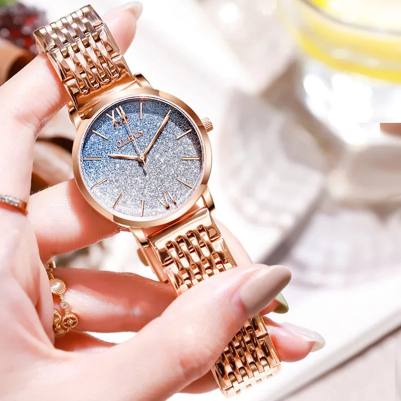Новые женские кварцевые часы, модные женские часы со звездами от AliExpress RU&CIS NEW
