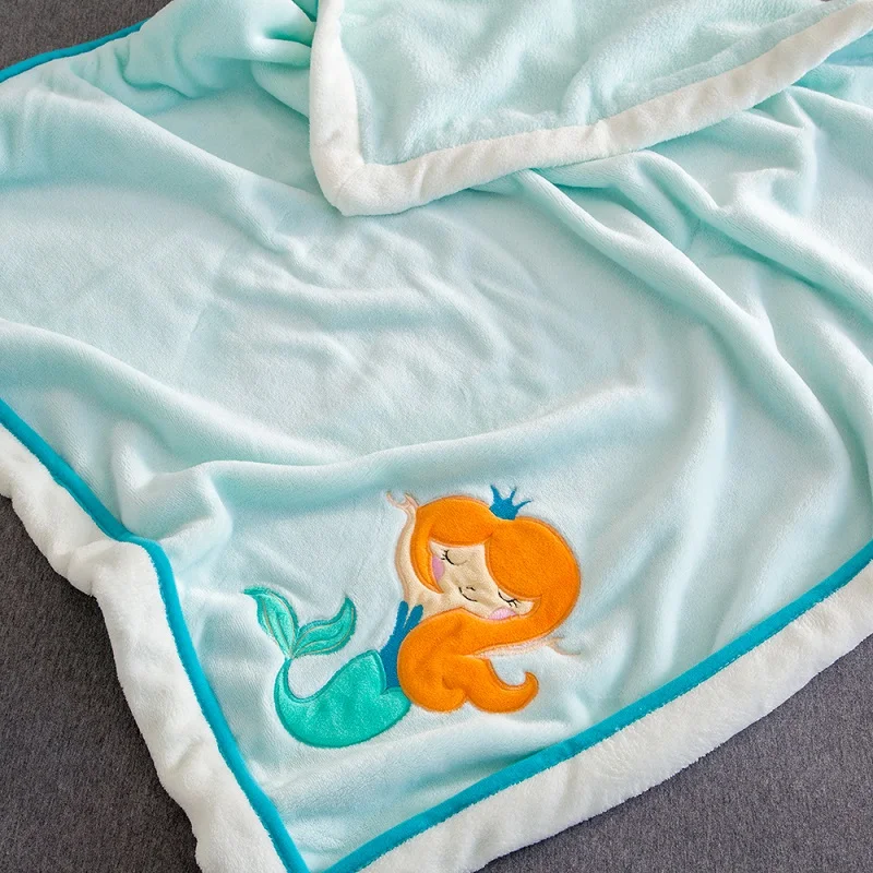 Детское фланелевое одеяло Толстый Пушистый Ковер постельное белье для мальчиков