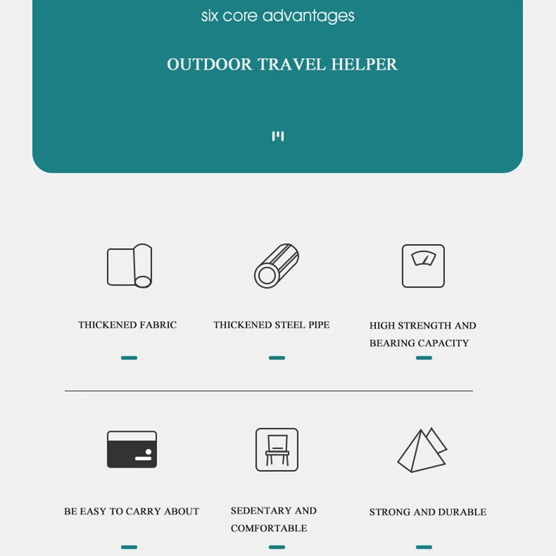 Уличное пляжное кресло Портативный откидной стул складной обеденный перерыв