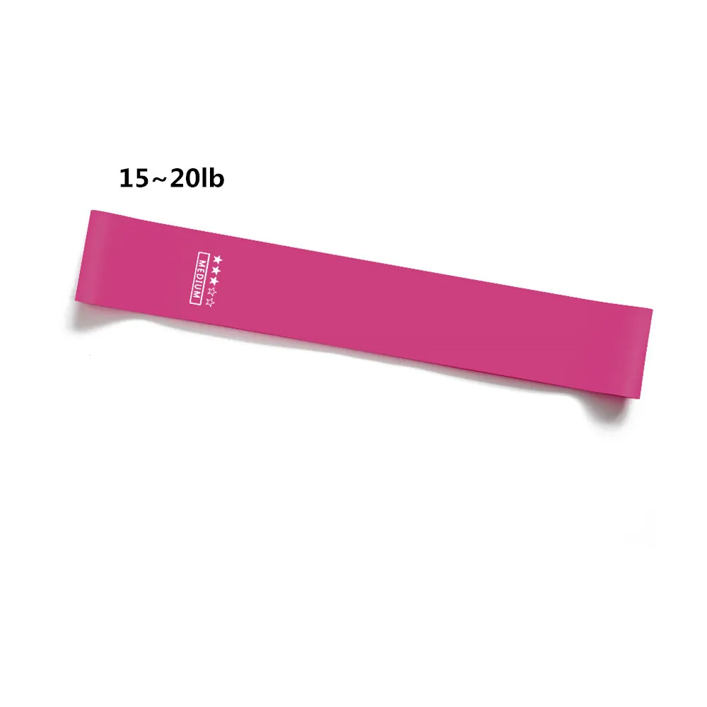 Medium 15-20lbs 5 уровень сопротивления Bands10-50LBS резинка фитнес, йога, пилатес обучение резиновые петли эластичные ленты для мужчин индивидуальные тренировки оснастить - Цвет: Medium 15-20lbs