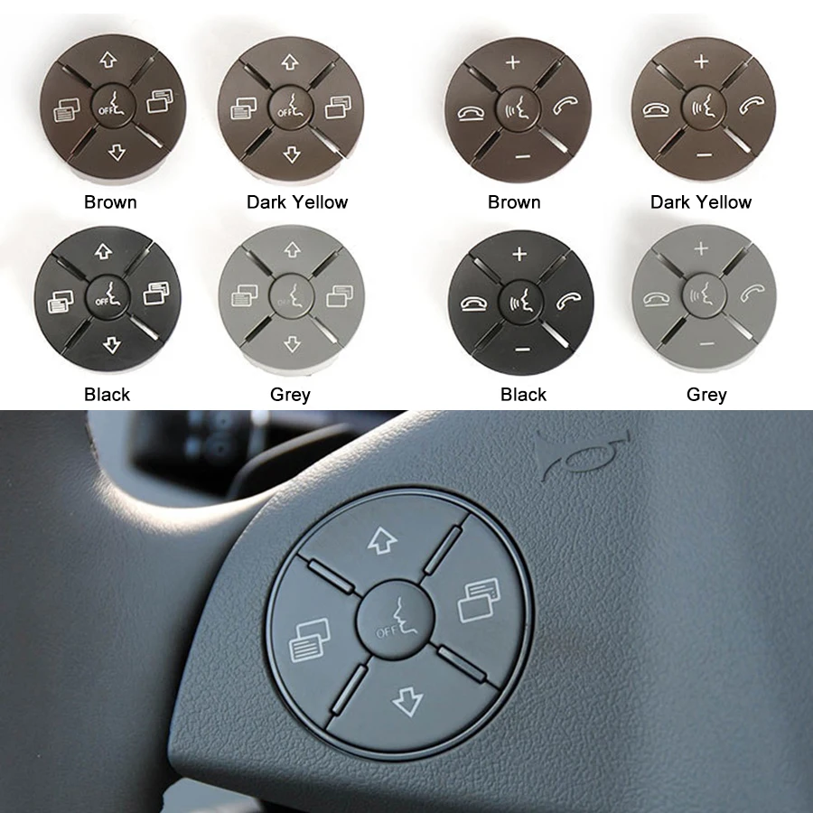 Многофункциональные кнопки переключения на рулевое колесо для Mercedes Benz ML GL-Class W164
