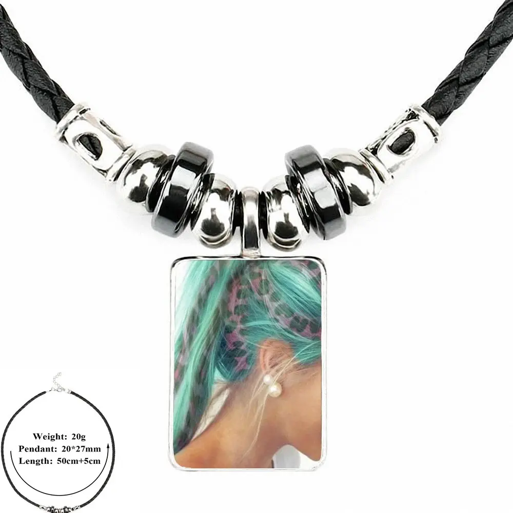 EJ глазурь для девушек подарок ручной работы стеклянные ювелирные изделия черные