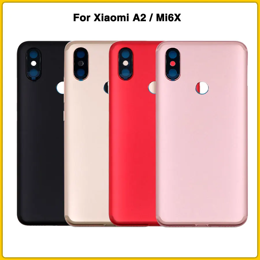 Новый задний корпус Mi A2 Mi6x для Xiaomi MiA2 MA2 / Mi6X 6X полная защитная пластина средняя
