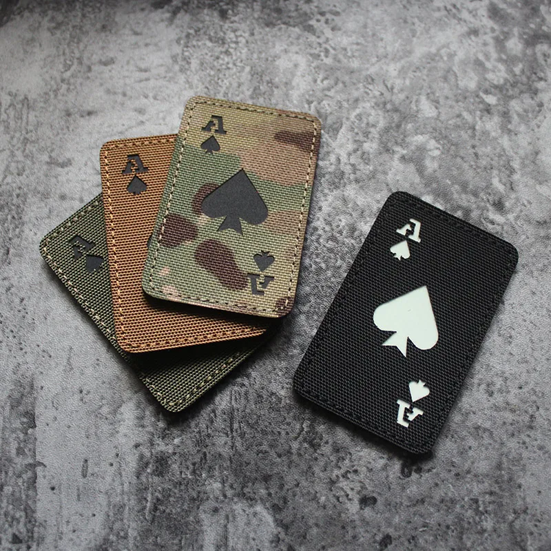 Новые товары светящиеся лопаты нашивка АСА воины выигрышная тактика военная