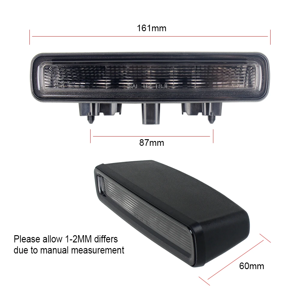 Светодиодный задний стоп сигнал 3 в сборе фонарь s для Jeep Wrangler JL 2018