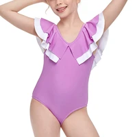 micendy purple swimwear girl bikinis kids swimsuit summer ruffle bathing suits for children beach baby one piece suits swim wear