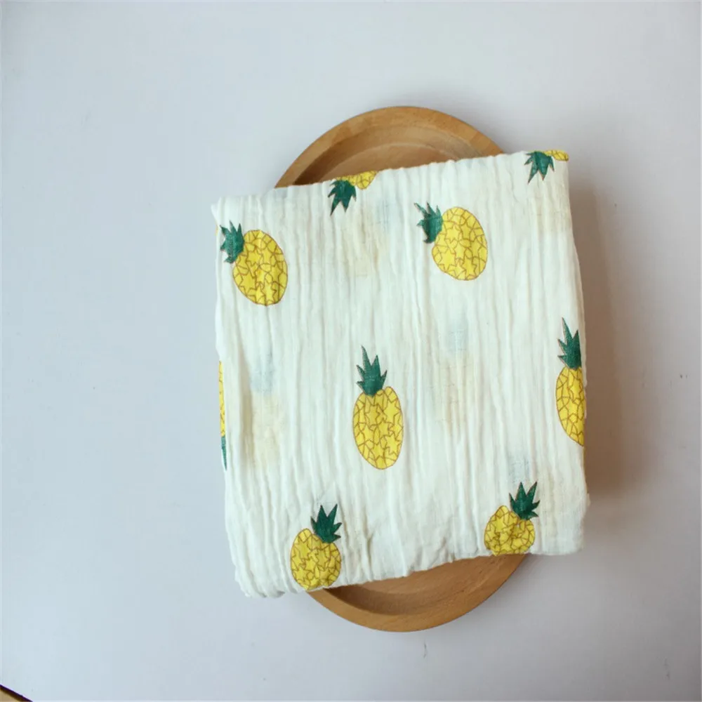 1 шт. муслиновые детские пеленки из 100% хлопка мягкие одеяла для новорожденных