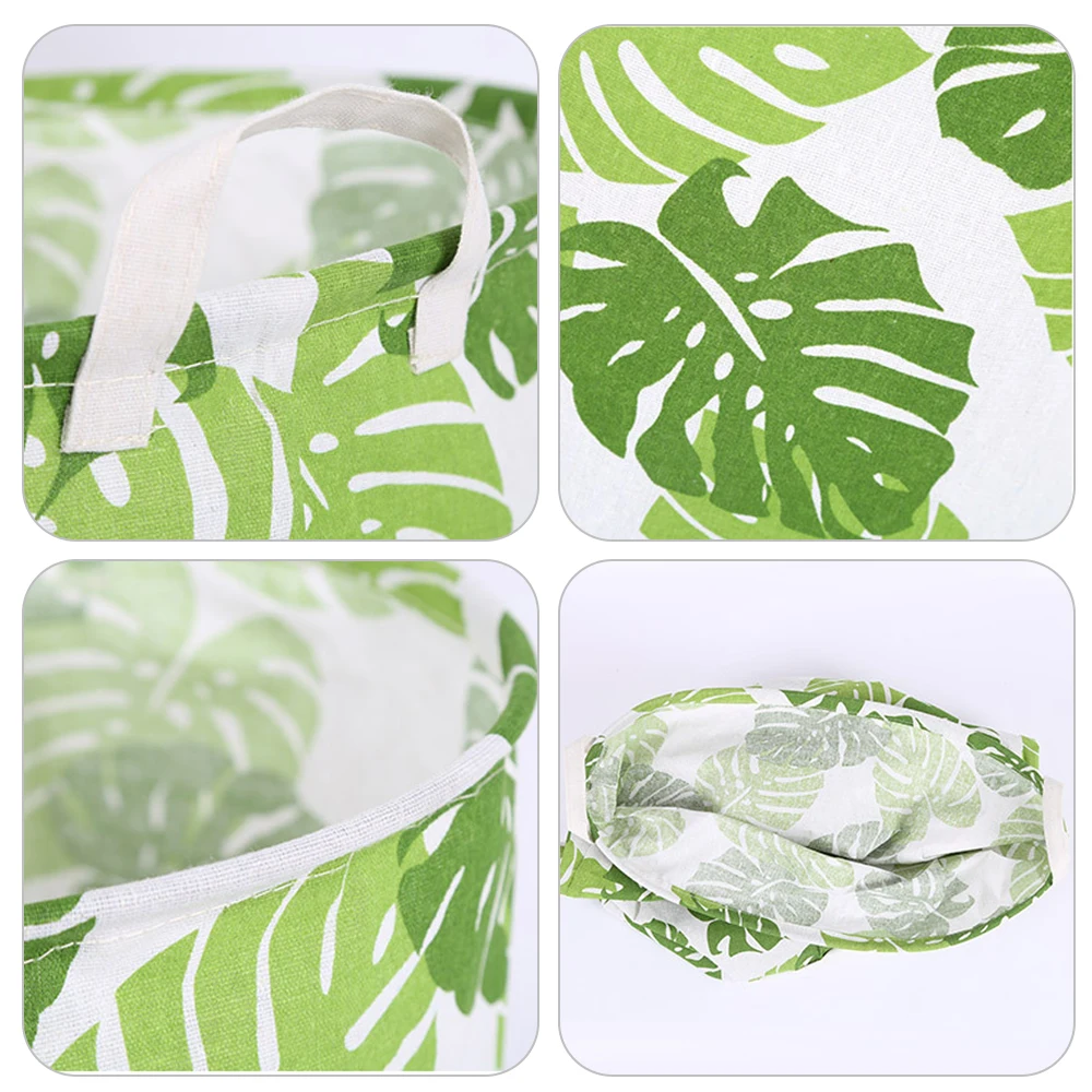 Водонепроницаемый складной тканевый арт грязная одежда ведро для хранения игрушек корзина для белья корзина для стирки с ручкой для ванной комнаты Бытовая